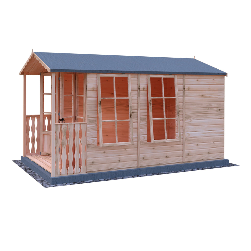 Shire 7x10 Kensington Summerhouse & Veranda