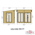 Shire 8x6 Lela Summerhouse
