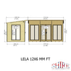 Shire 12x6 Lela Summerhouse