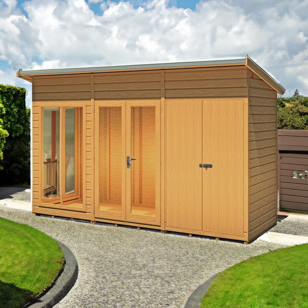 Shire Lela 12x4 Summerhouse with Storage