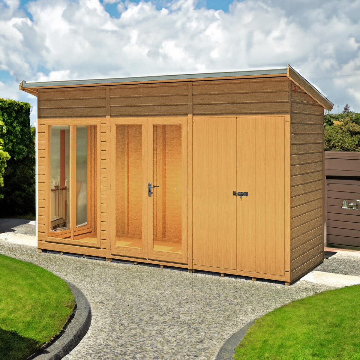Shire Lela 12x4 Summerhouse with Storage