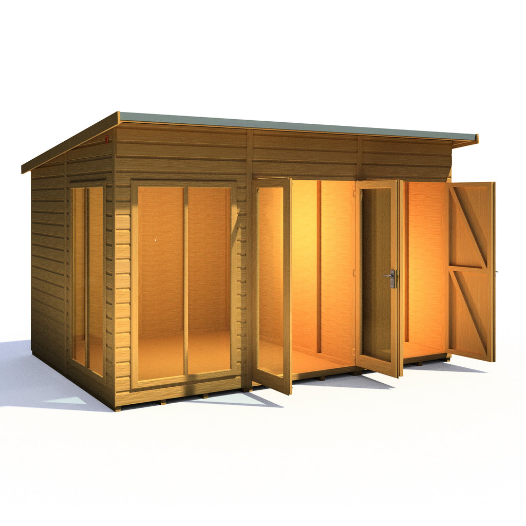 Shire 12x8 Lela Summerhouse with Storage
