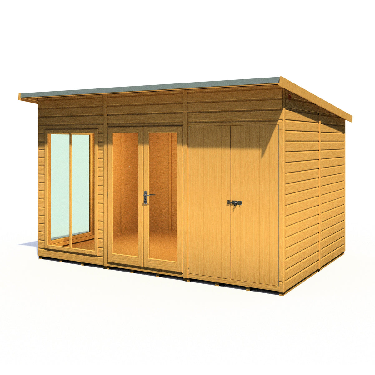 Shire 12x8 Lela Summerhouse with Storage