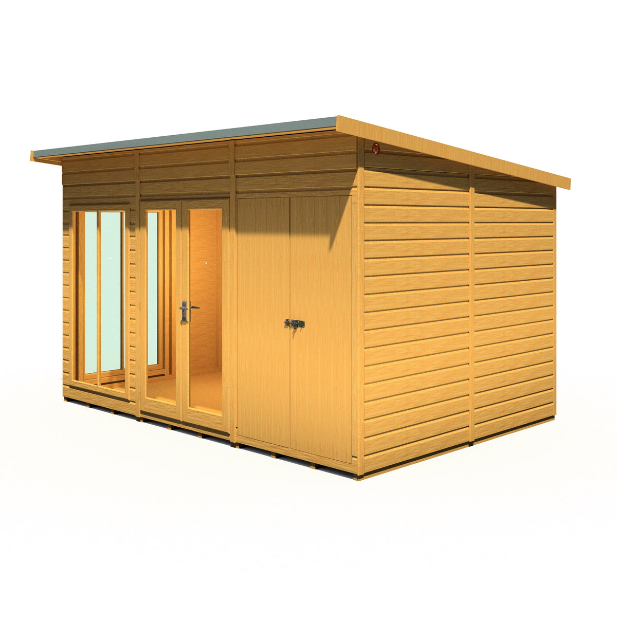 Shire 12x8 Lela Summerhouse with Storage