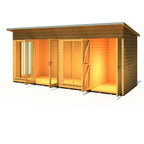 Shire 16x6 Lela Summerhouse with Storage