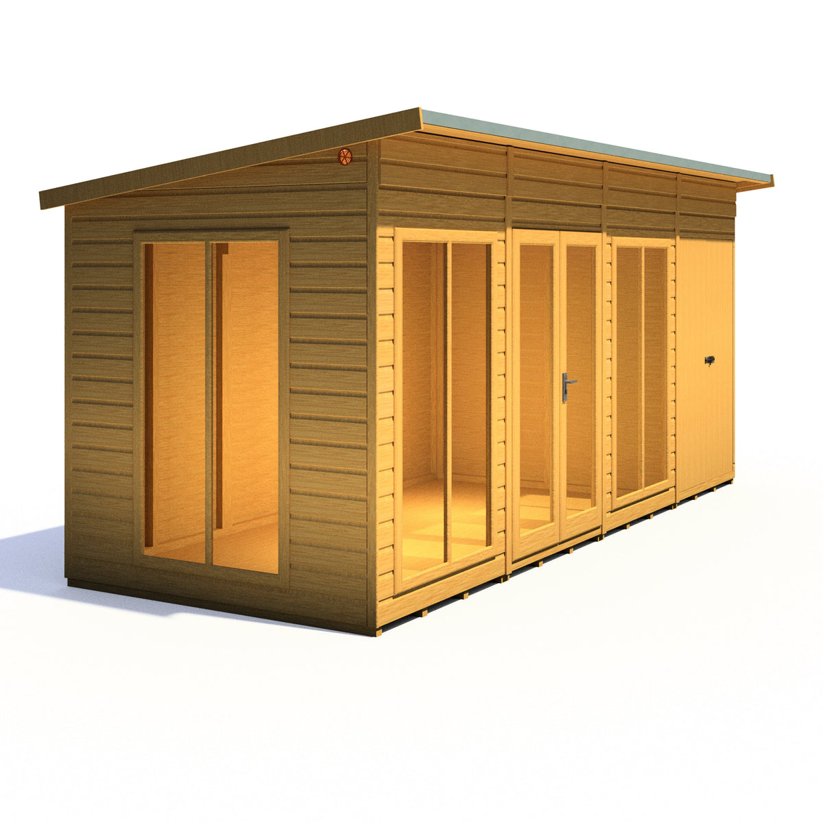 Shire 16x6 Lela Summerhouse with Storage