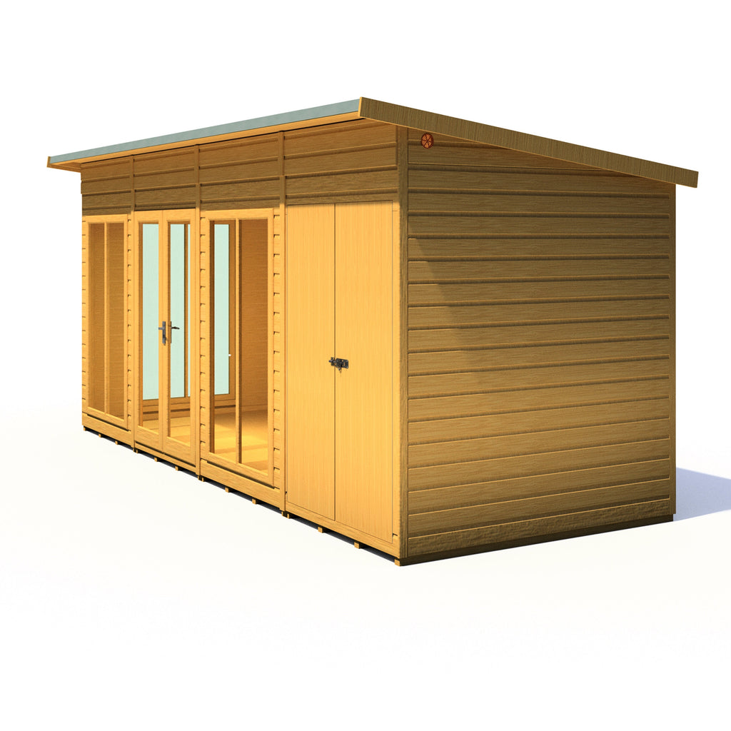 Shire 16x6 Lela Summerhouse with Storage