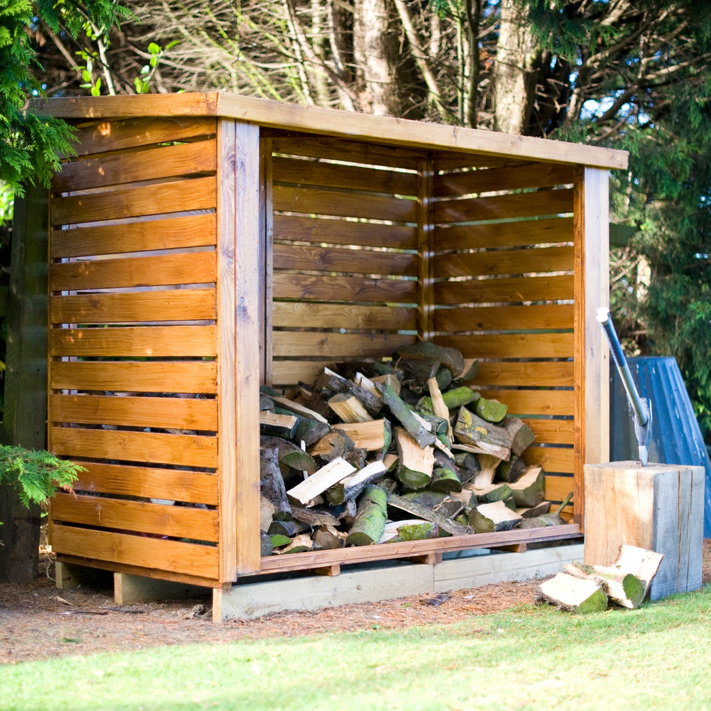 Shire Large Heavy Duty Log Store, 6 x 3 (1.90m x 0.91m)