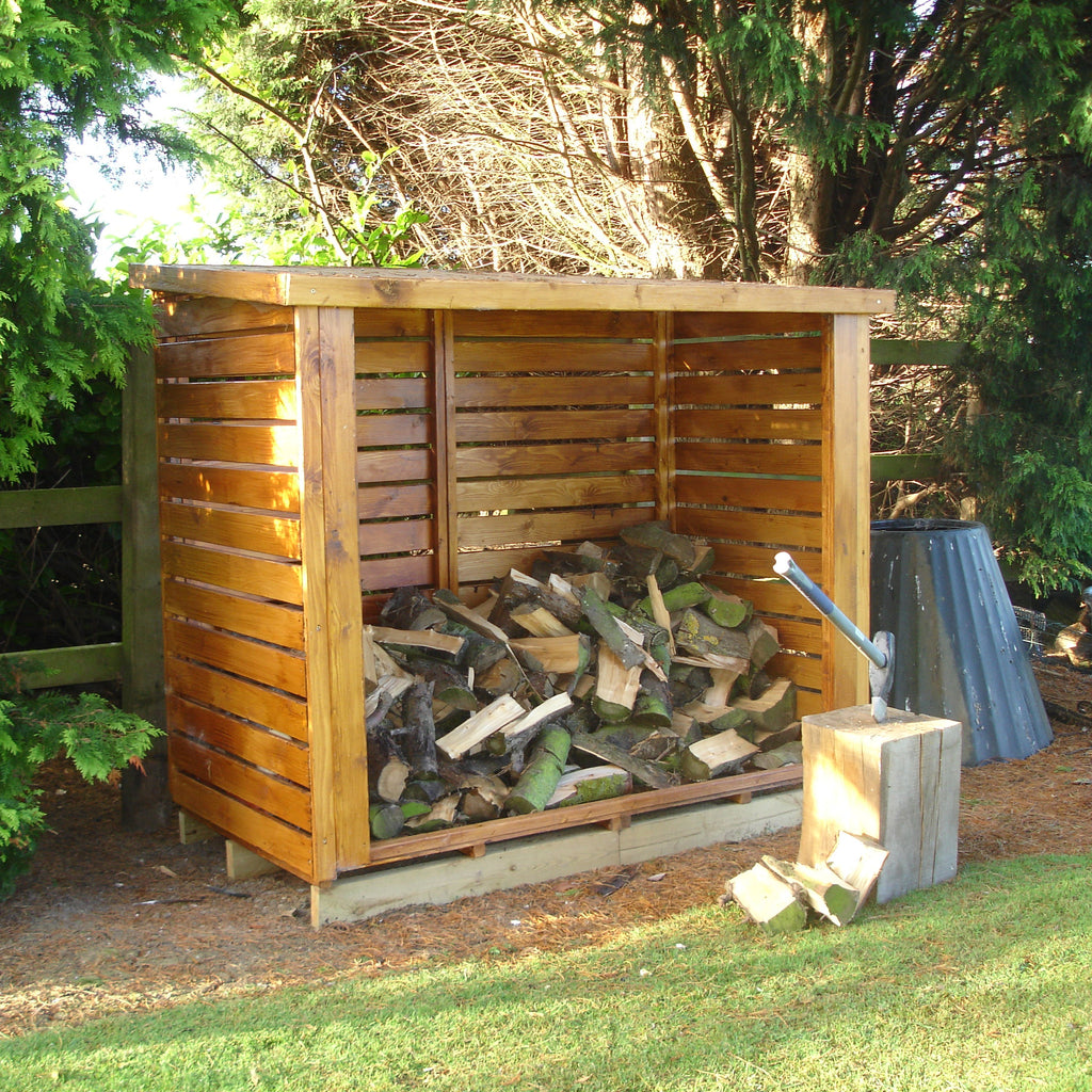 Shire Large Heavy Duty Log Store, 6 x 3 (1.90m x 0.91m)