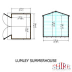 Shire 7x5 Lumley Summerhouse
