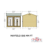 Shire 8x8 Mayfield Summerhouse