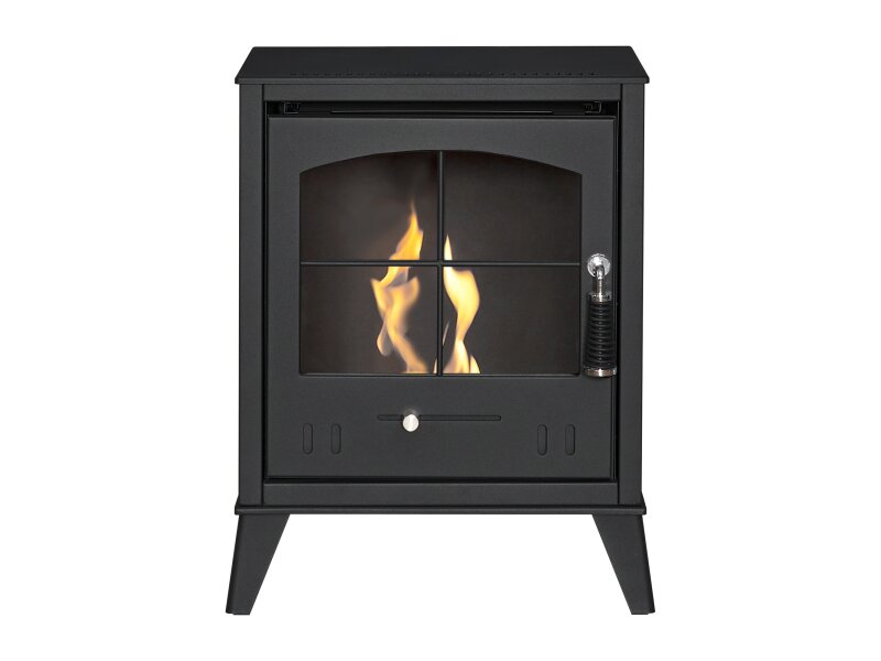OKO S2 Bioethanol Stove in Charcoal Grey 3kW
