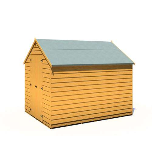 8x6 Garden Shed Shire Value Overlap | Optional Window & Doors