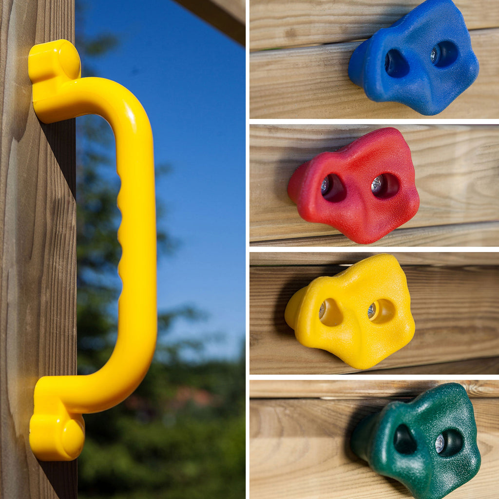 Shire Adventure Peaks Fortress 3 Climbing Frame with Swing and Slide