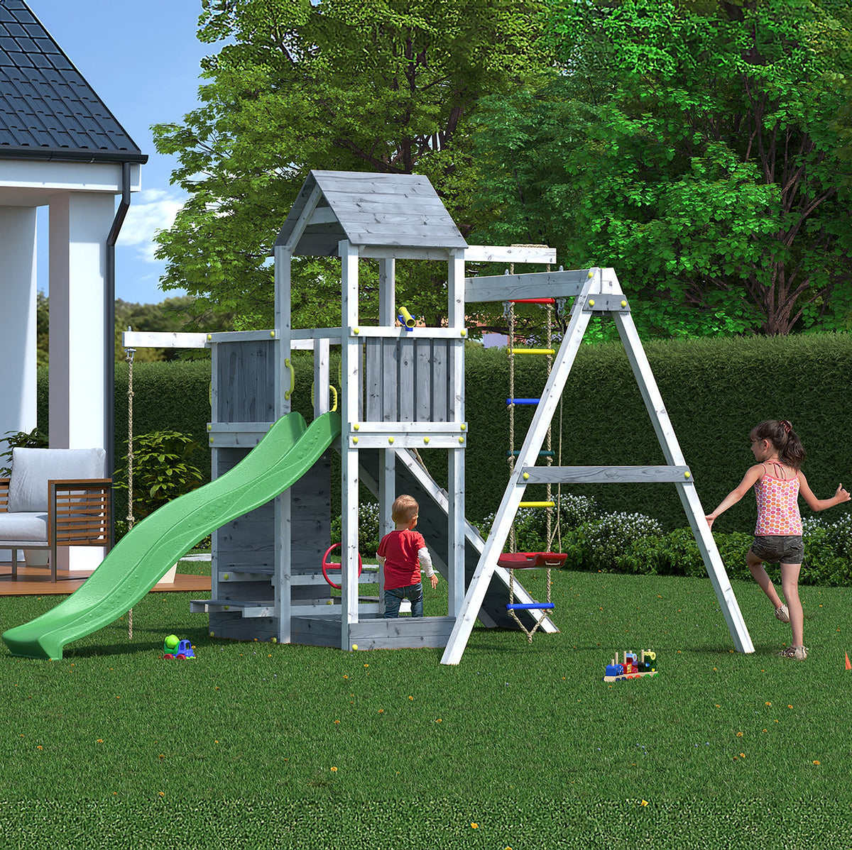 Shire Activer Grey & White
