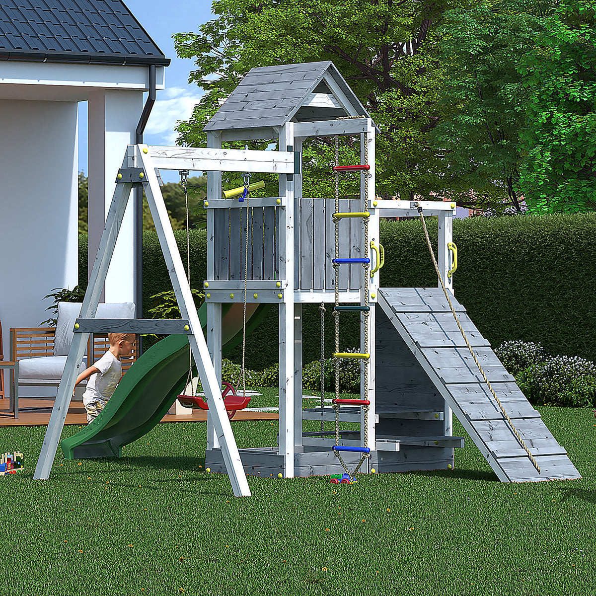 Shire Activer Grey & White