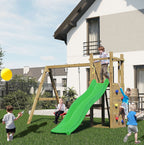 Shire Rumble Ridge Rock Wall with Double Swing