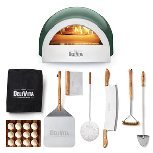 Delivita The Emerald Fire wood fired pizza oven - Pizzaiolo collection