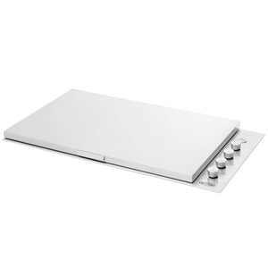 Proline (304 stainless steel) - 6 Burner Built in BBQ With Flat Lid Front Right