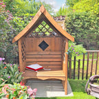 Shire Rose Pressure Treated Garden Arbour