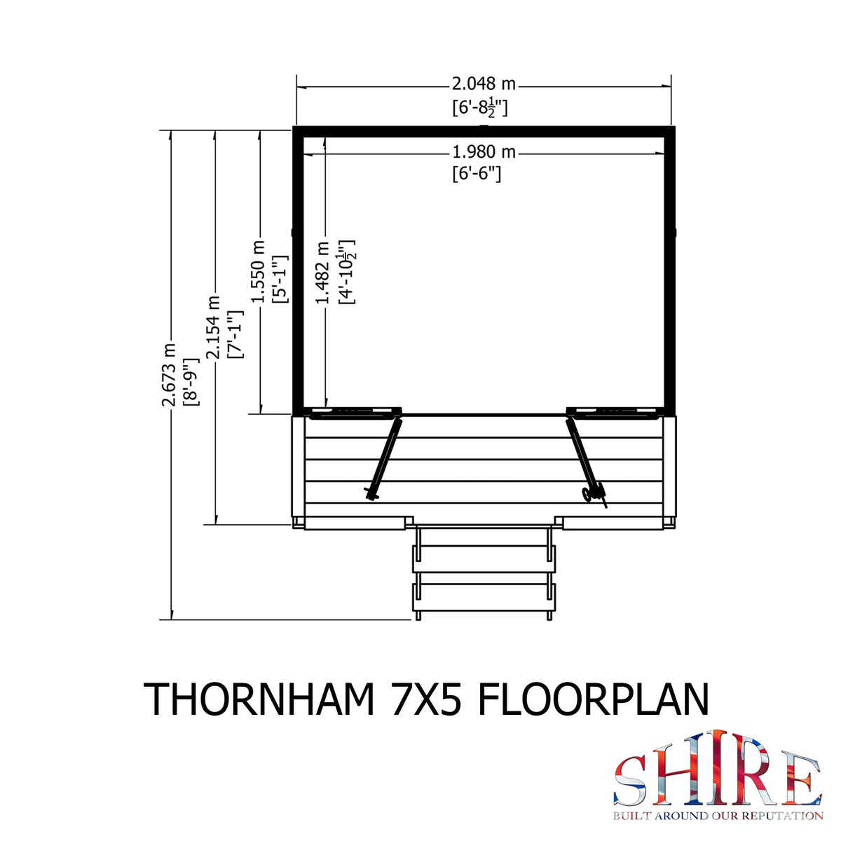 Shire 7x7 Thornham Summerhouse