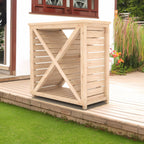 Shire Woodlowe Cross Log Store | Pressure Treated