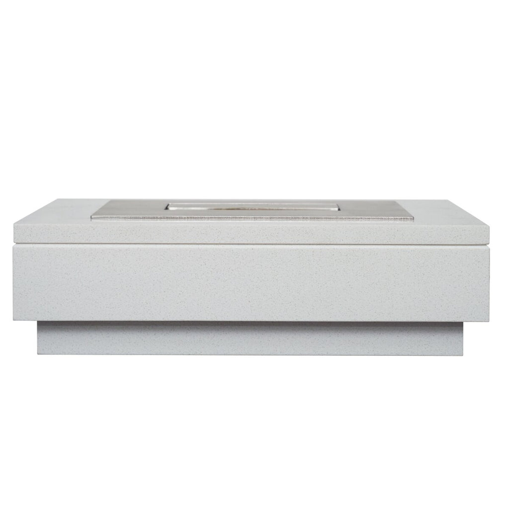 Acantha Altea White Marble Freestanding Bioethanol Fire, 3 Litre, image 6
