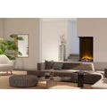 Acantha Aspire 50 Portrait Corner View Media Wall Electric Fire, 2kW