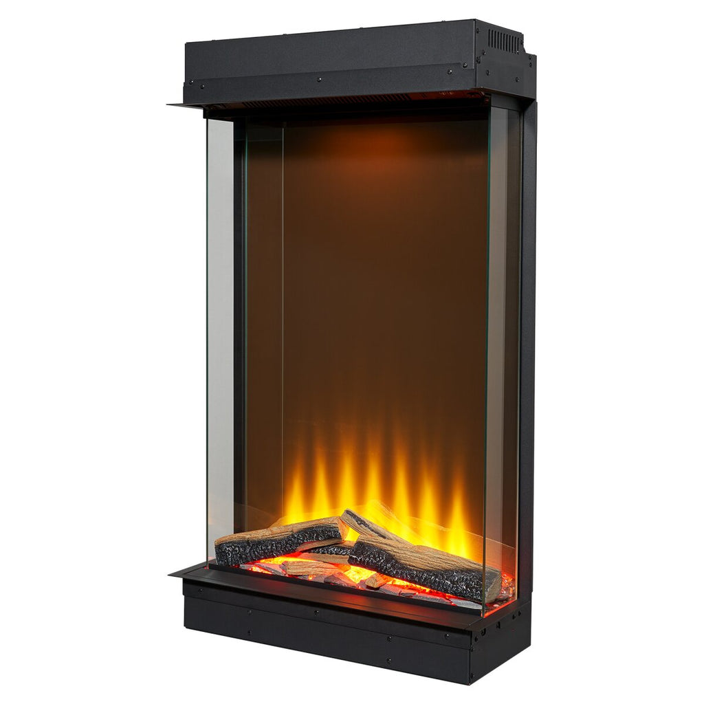 Acantha Aspire 50 Portrait Panoramic Media Wall Electric Fire, 2kW, image 2