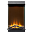 Acantha Aspire 50 Portrait Panoramic Media Wall Electric Fire, 2kW, image 3