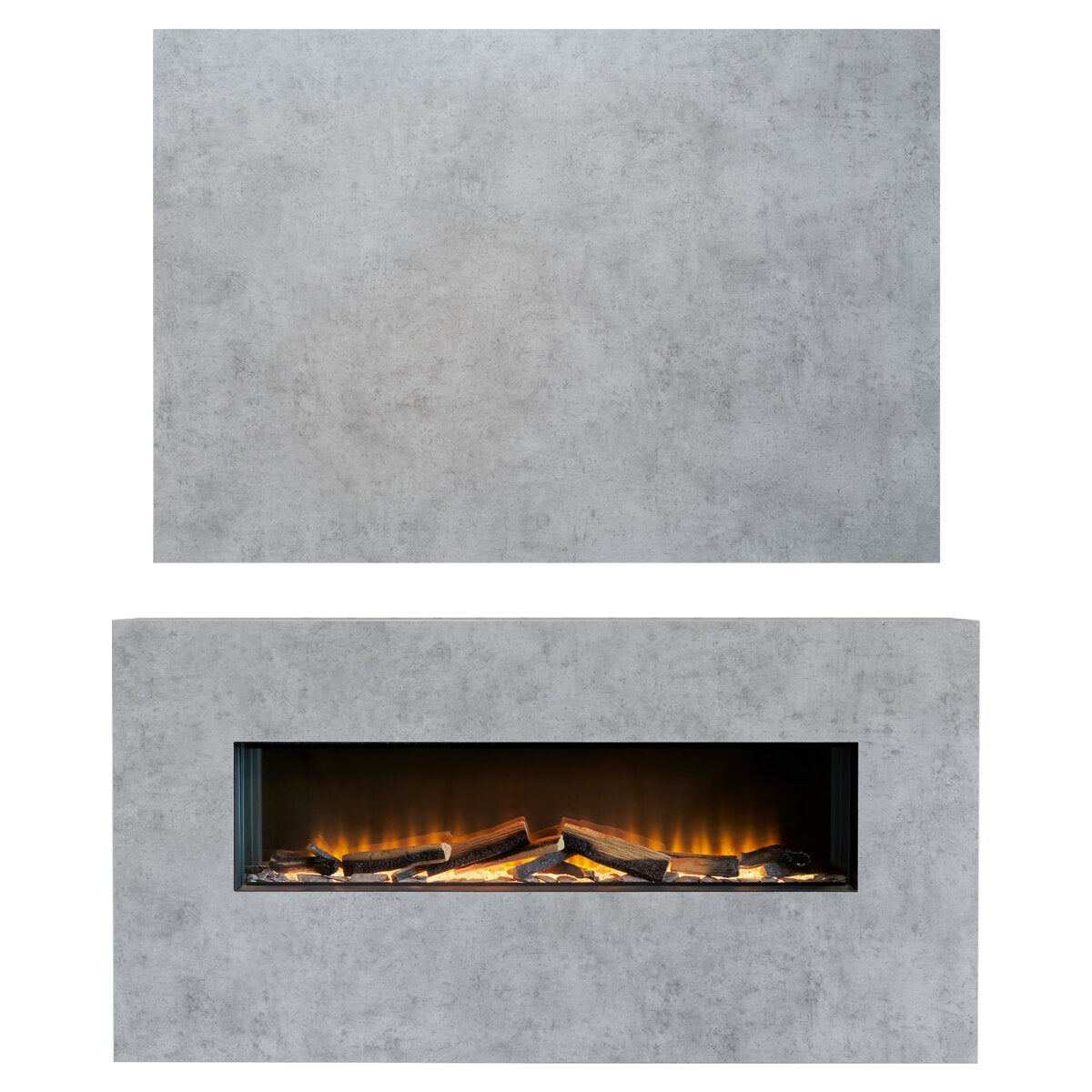 Acantha Bloc Pre-Built Media Wall Suite and TV Board with Aspire 125 Fire, image 6