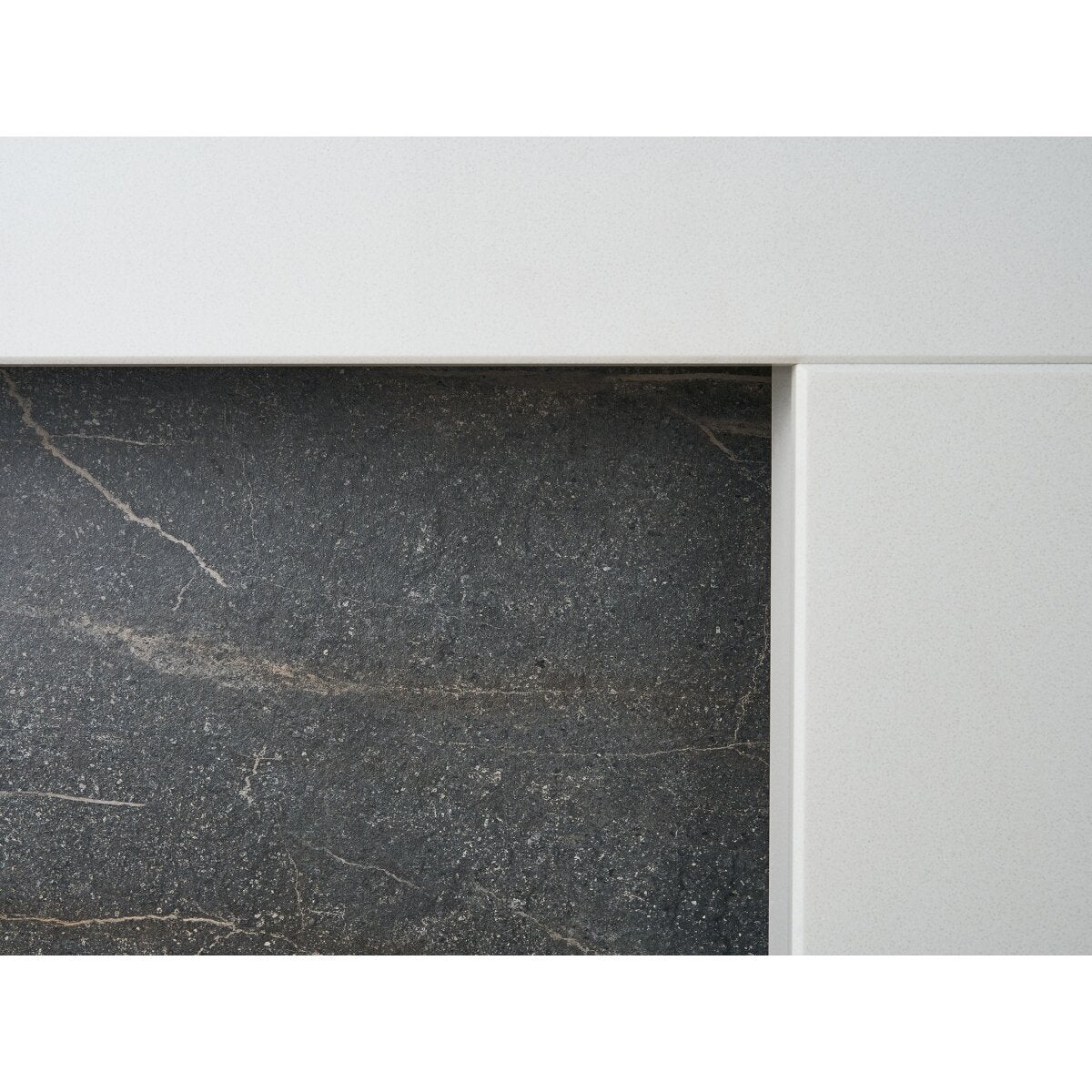 Acantha Bramwell Marble Fireplace with OKO S1 Bioethanol Stove, 50 Inch, image 4
