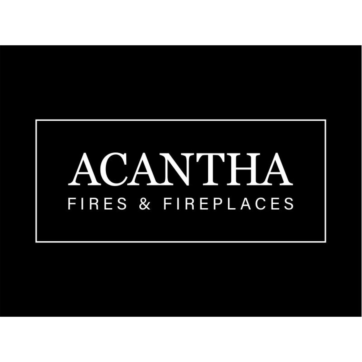 Acantha Miramar White Marble Stove Fireplace with Downlights, 54 Inch, image 3