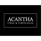 Acantha Miramar White Marble Stove Fireplace with Downlights, 54 Inch, image 15