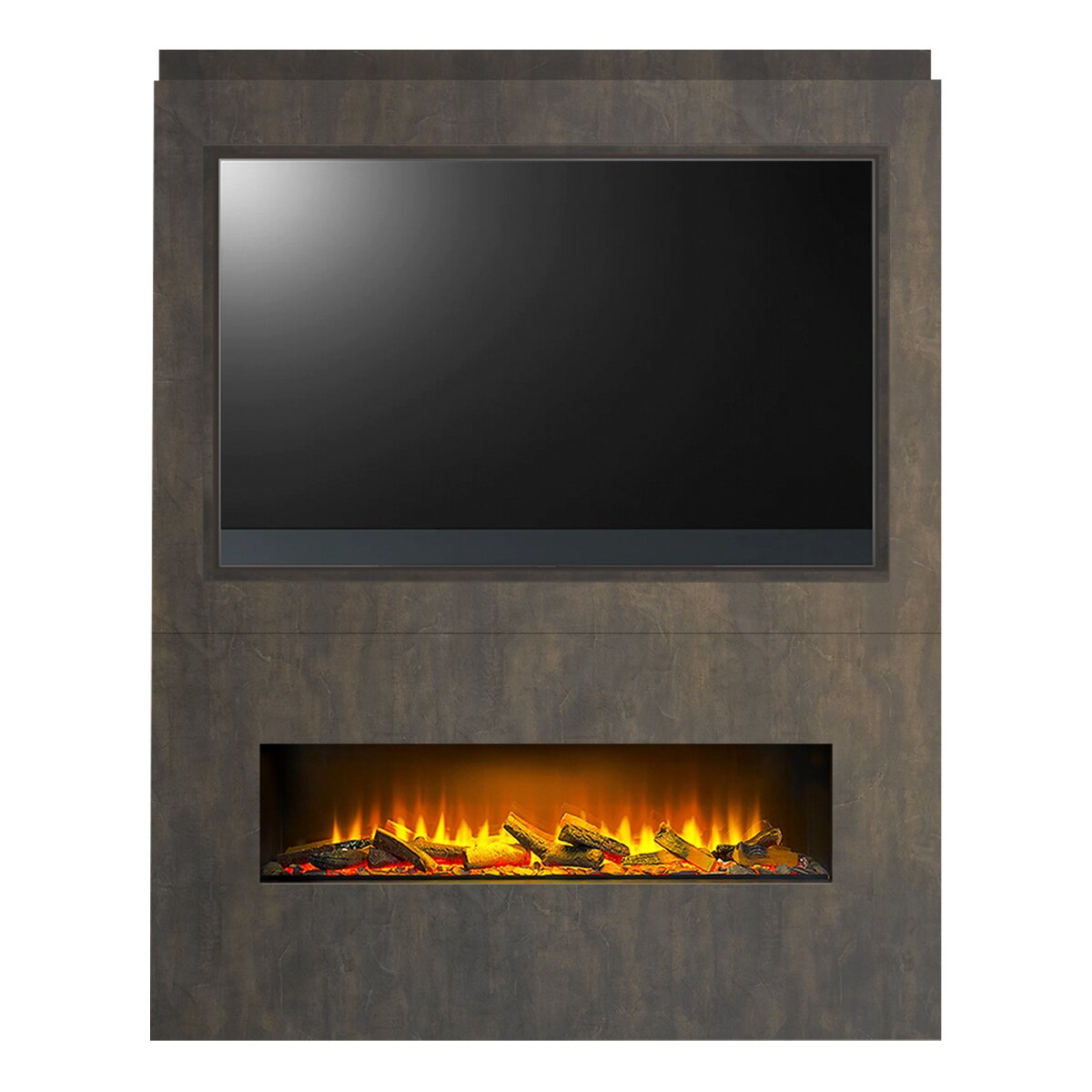 Acantha Nexus Pre-Built Media Wall with TV Recess and Aspire 125 Fire, image 7