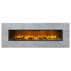 Acantha Pinnacle Fully Inset Media Wall Fire with TV Back Board, 2kW, image 13