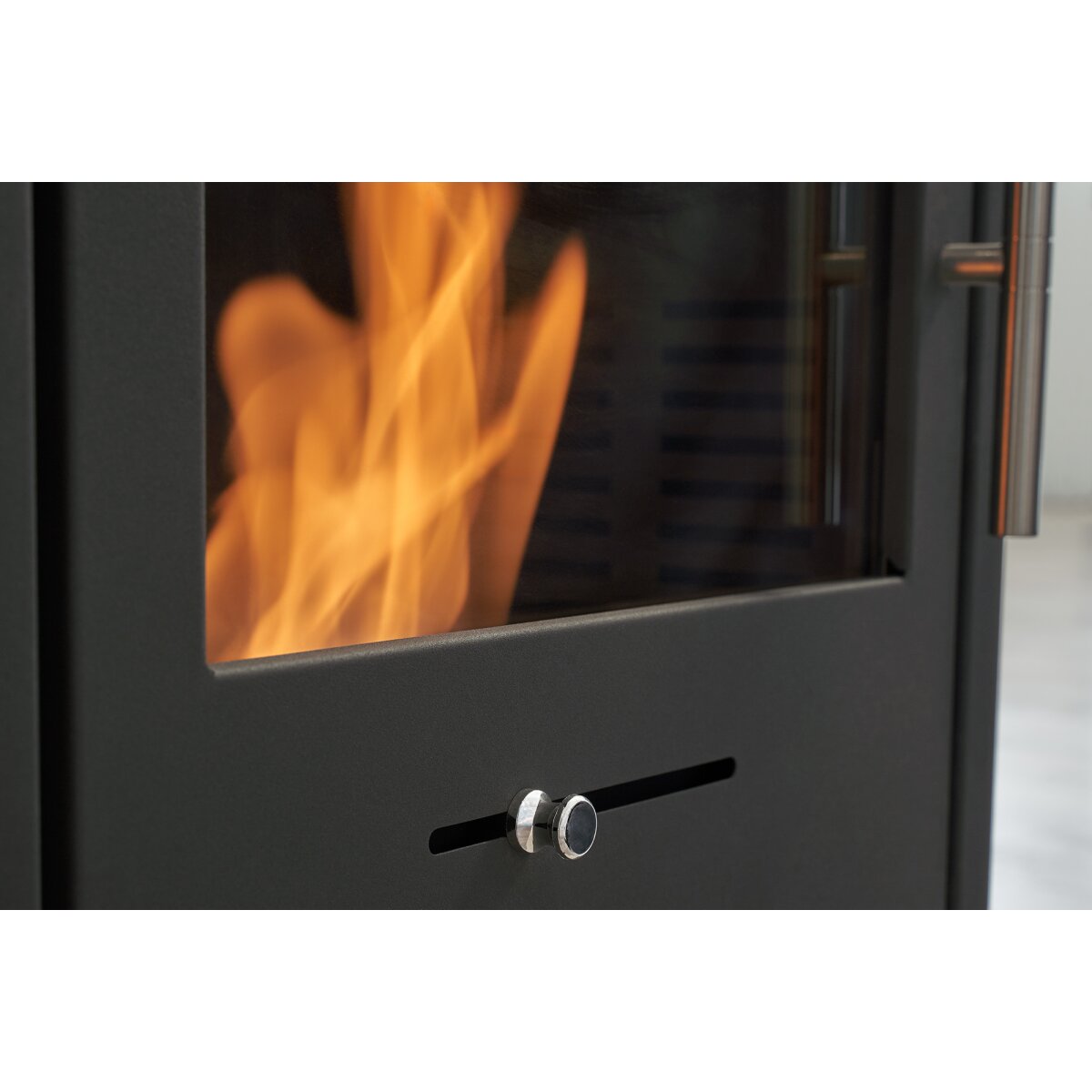 Acantha Pre-Built Stove Media Wall 1 with OKO S1 Bioethanol Stove, 3kW, image 4