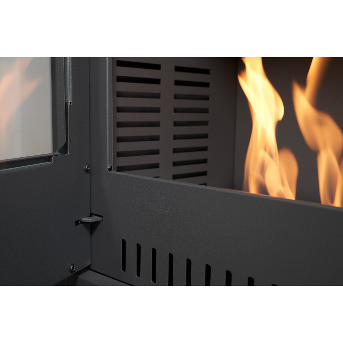 Acantha Pre-Built Stove Media Wall 1 with OKO S1 Bioethanol Stove, 3kW, image 5