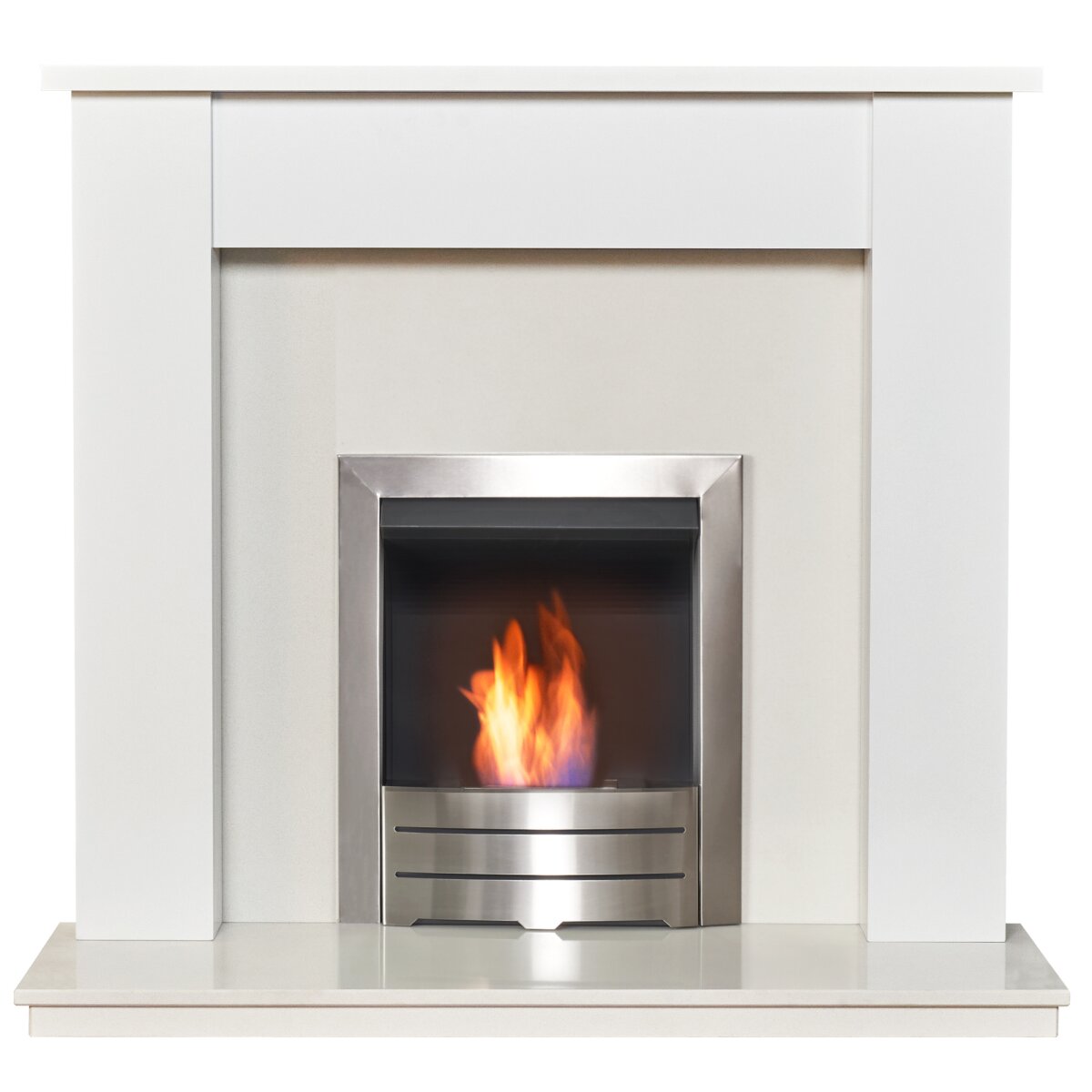 Adam Buxton Fireplace with Colorado Bioethanol Fire, 48 Inch