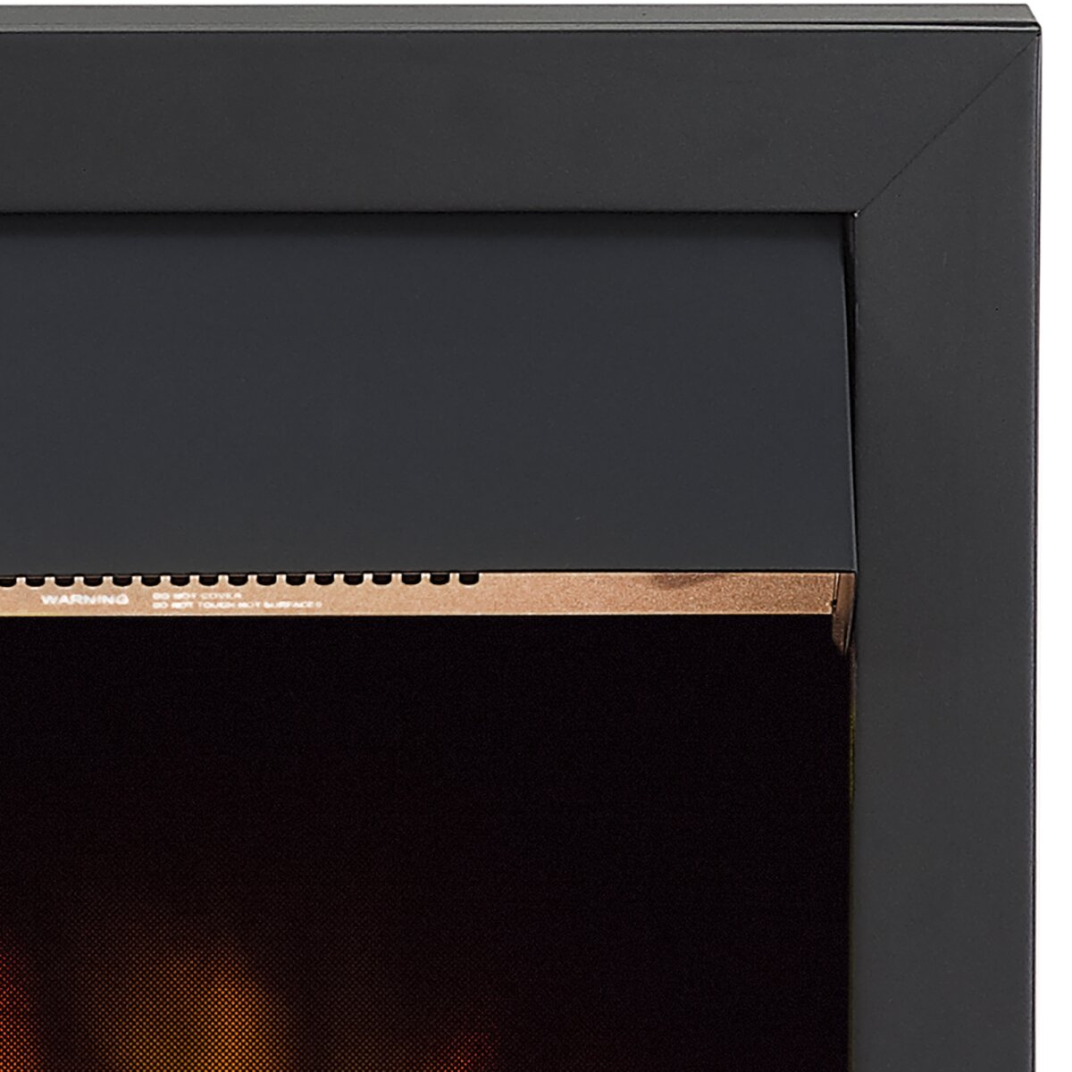 Adam Colorado Inset Electric Fire in Black, 2kW, image 5
