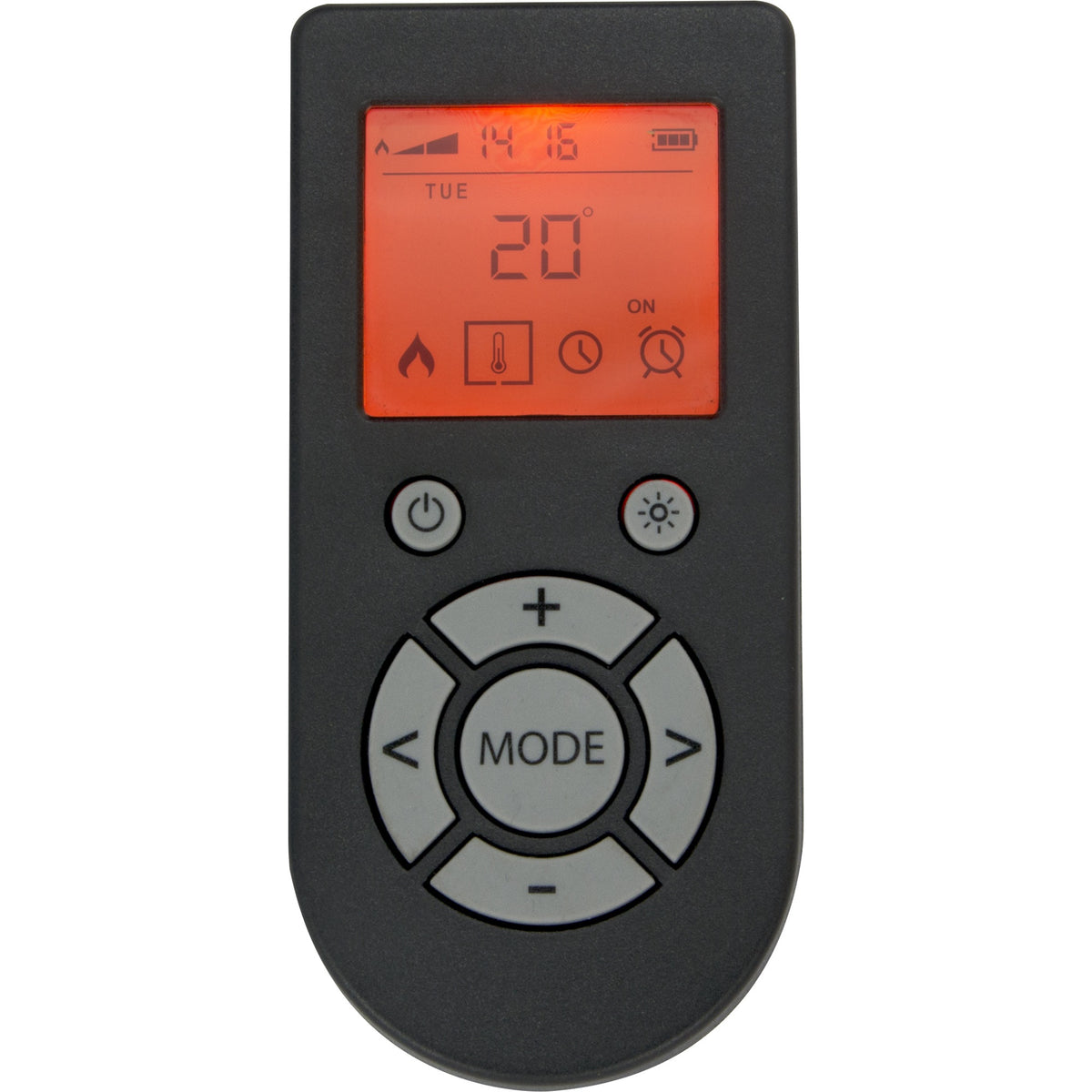 Adam Oslo electric inset stove remote control