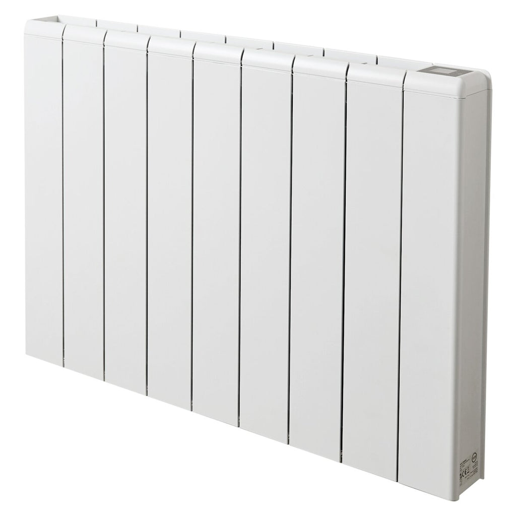 Adam Samson 2000W Dual Heating Electric Radiator in White, Smart WiFi