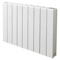 Adam Samson 2000W Dual Heating Electric Radiator in White, Smart WiFi