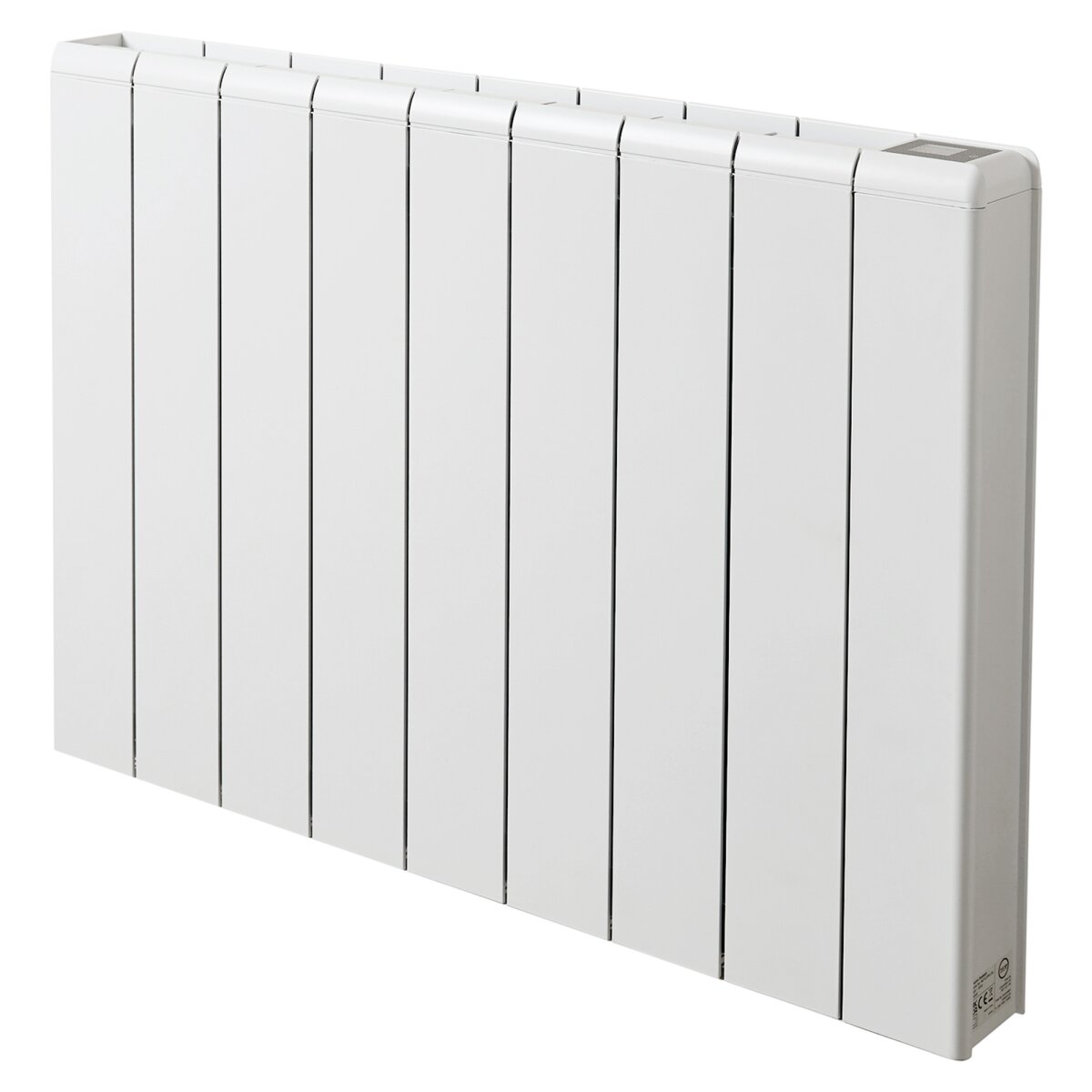 Adam Samson 2000W Dual Heating Electric Radiator in White, Smart WiFi