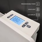Adam Solis Ceramic Core Electric Radiator in White, 1000W to 2000W, image 4