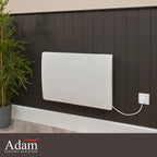 Adam Solis Ceramic Core Electric Radiator in White, 1000W to 2000W, image 11