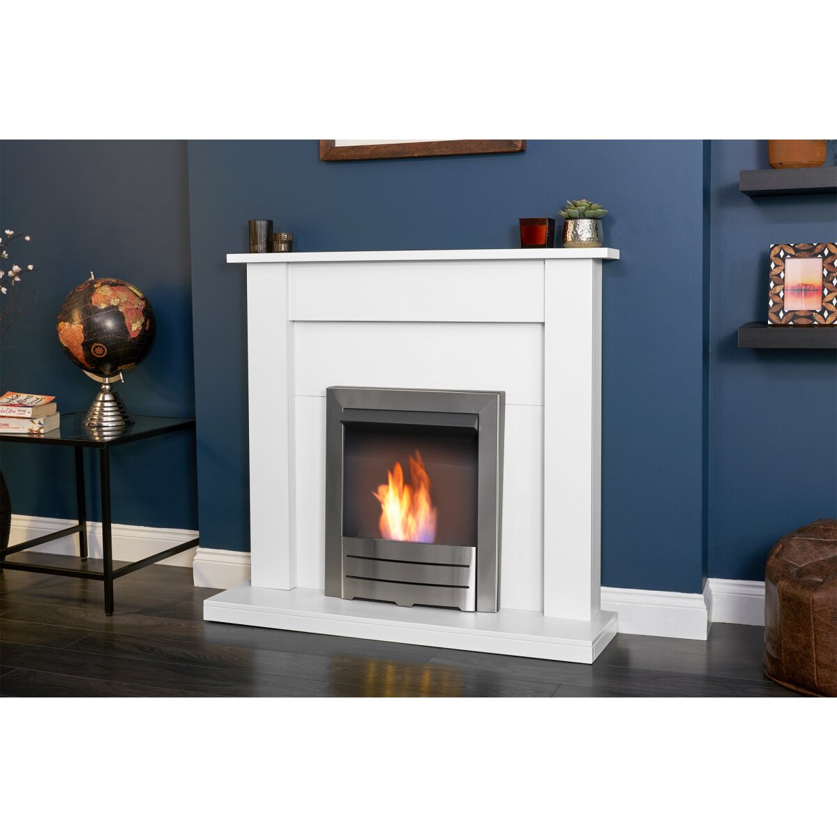 Adam Sutton Fireplace with Colorado Bioethanol Fire, 43 Inch, image 7