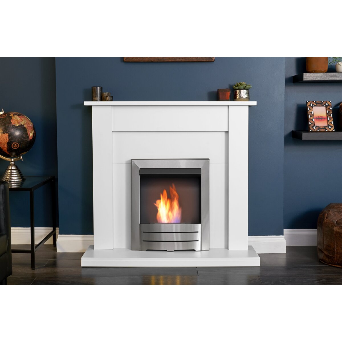 Adam Sutton Fireplace with Colorado Bioethanol Fire, 43 Inch, image 2