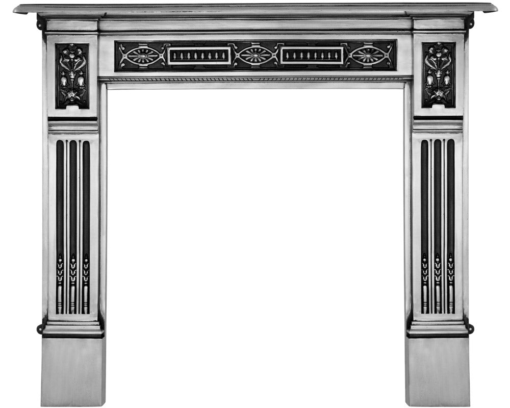 Carron Albert cast iron fire surround in full polish