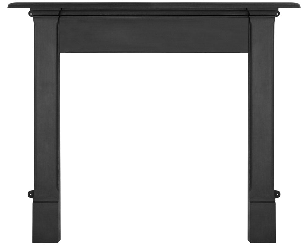 Carron Alice cast iron fire surround in black